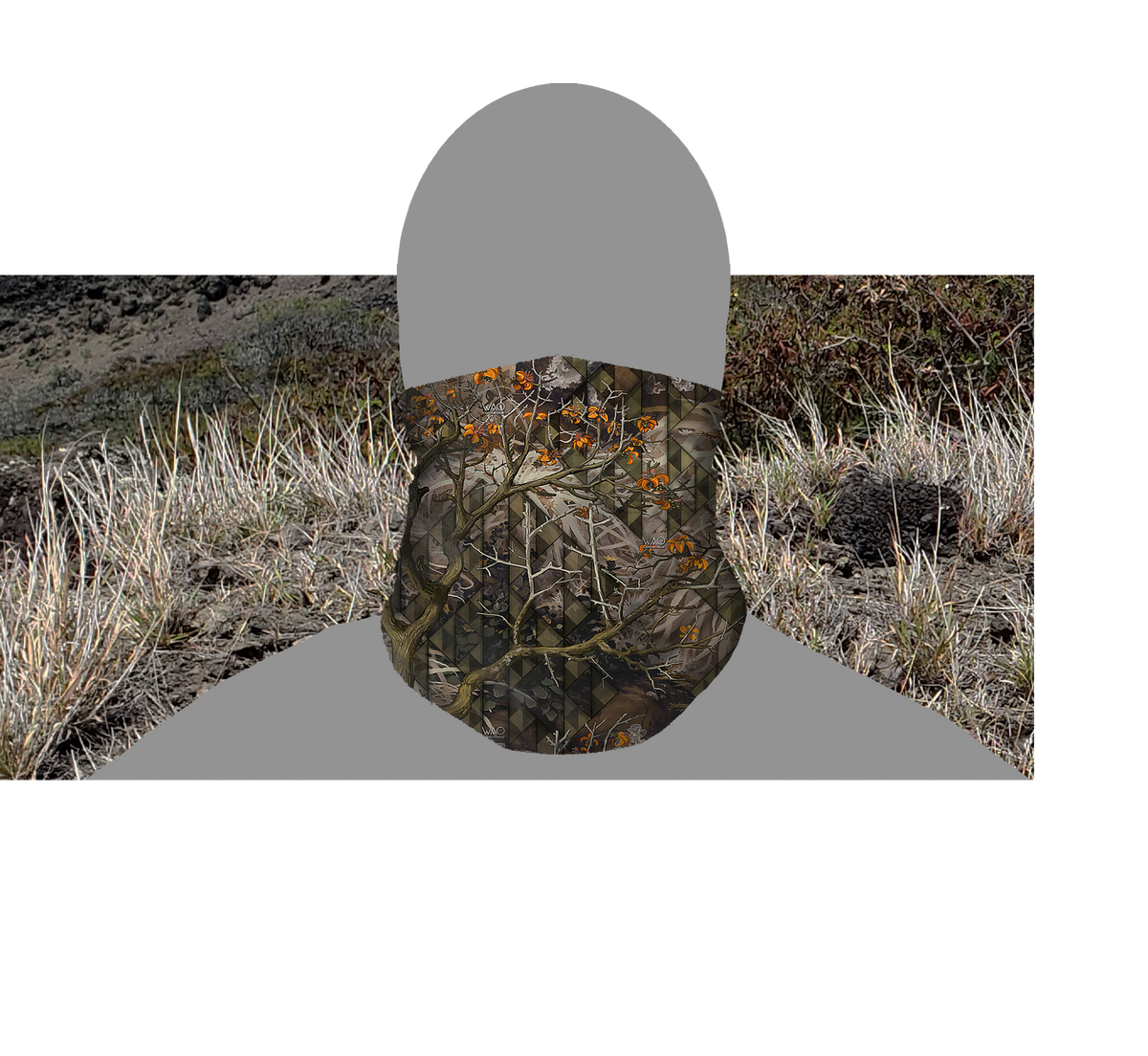 Wao Camouflage™ Double-Sided Neck Gaiter – Wao Camouflage Co.