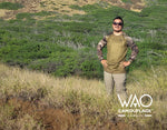 Wao Camouflage™ Longsleeve Shirt in 'Ōma'ohaku (Olivine)
