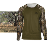 Wao Camouflage™ Longsleeve Shirt in 'Ōma'ohaku (Olivine)
