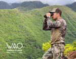 Wao Camouflage™ Longsleeve Shirt in 'Ōma'ohaku (Olivine)
